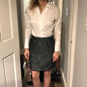 Bundle! CK shirt w banana skirt!